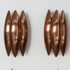 Discount Pamono Scandinavian Kastor Copper Lamps by Jo Hammerbrg for Fog & Morup, Denmark, 1960s, Set of 2
