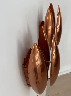 Discount Pamono Scandinavian Kastor Copper Lamps by Jo Hammerbrg for Fog & Morup, Denmark, 1960s, Set of 2