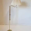 Clearance Pamono Scandinavian Mid-Century Modern Model G-132 Adjustable Floor Lamp in Brass from Bergboms