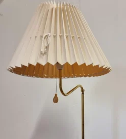Clearance Pamono Scandinavian Mid-Century Modern Model G-132 Adjustable Floor Lamp in Brass from Bergboms