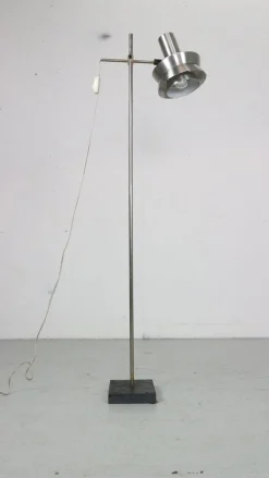 Hot Pamono Scandinavian Modern Adjustable Floor Lamp attributed to Carl Thore, Denmark, 1970s