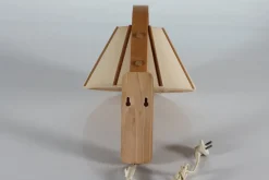 Clearance Pamono Scandinavian Modern Aneta Wall Lamp in Beech by Jan Wickelgren, Sweden, 1970s