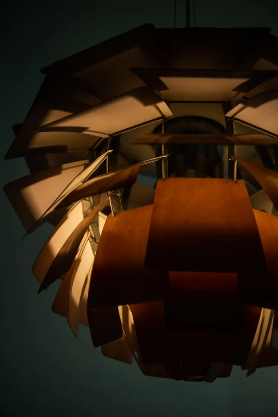 Sale Pamono Scandinavian Modern Danish Copper Ceiling Lamp by Poul Henningsen, 1957