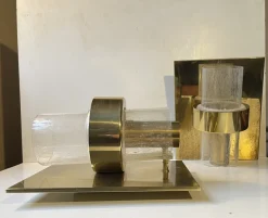 Best Pamono Scandinavian Modern Maritime Brass Sconces by Jonas Hidle for Høvik Verk, 1970s, Set of 2