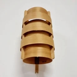 Hot Pamono Scandinavian Modern Pine Wall Light by Hans Agne Jakobsson for Markaryd, Sweden, 1960s