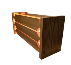 Sale Pamono Scandinavian Pine Wall Lamp by Gösta Känngård for Nordisk Present, 1960s