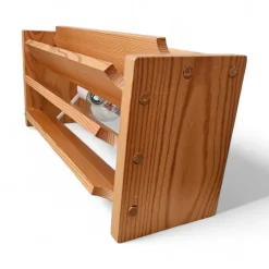 Sale Pamono Scandinavian Pine Wall Lamp by Gösta Känngård for Nordisk Present, 1960s