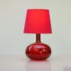 Discount Pamono Scandinavian Pop Art Red Glass Table Lamp by Anne Nilsson for Ikea