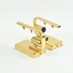 Best Pamono Scandinavian Wall Light in Glass and Brass Leaf by Carl Fagerlund for Orrefors, 1960s