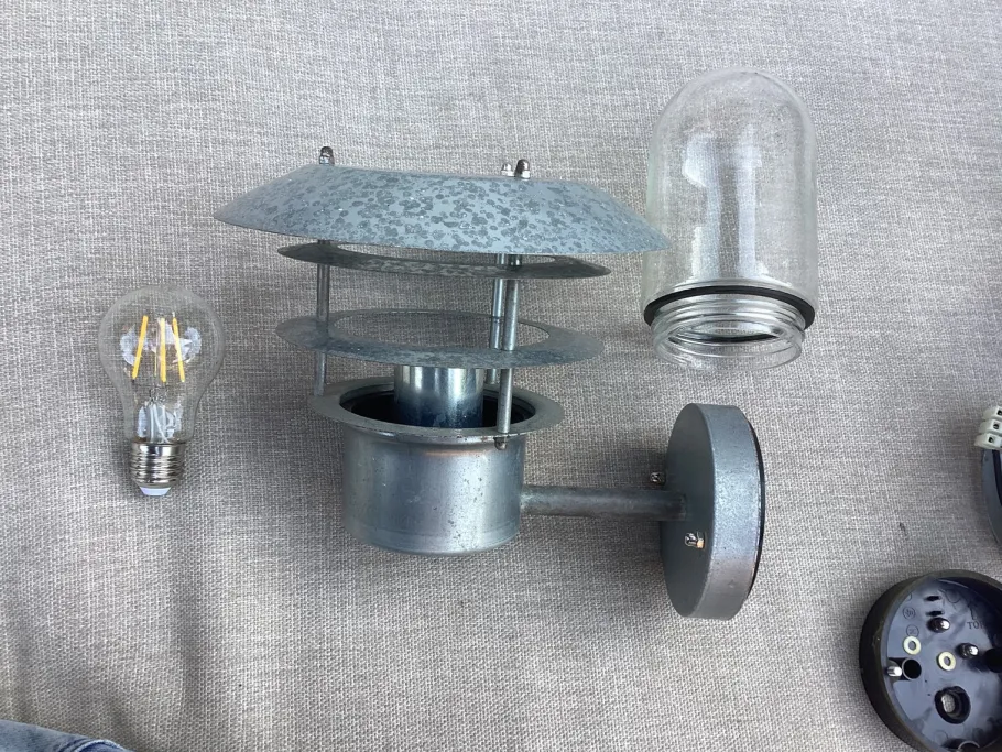 Online Pamono Scandinavian Wall Lights, 1980s, Set of 2