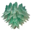 Discount Pamono Scenographic Green Felci Murano Glass Chandelier by Simoeng