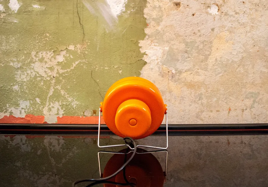 Outlet Pamono Schuko Table Lamp by Achille & Pier Giacomo Castiglioni for Flos, 1966