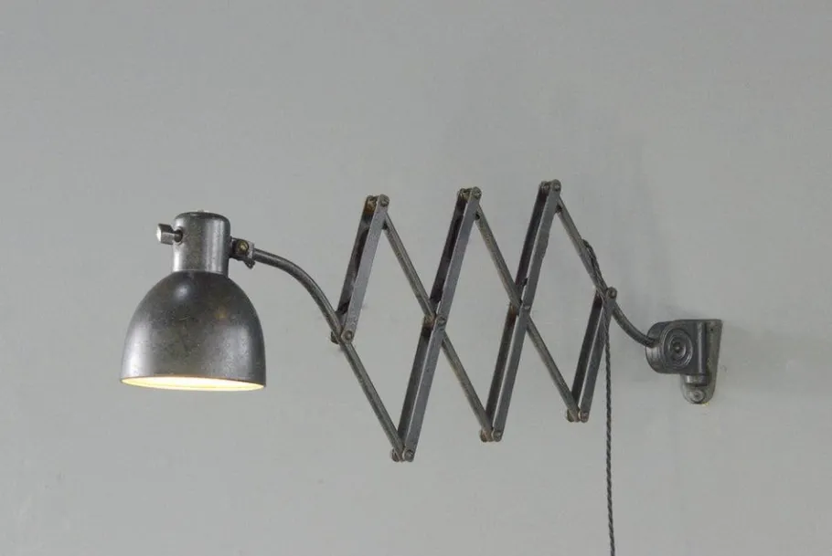 Clearance Pamono Scissor Lamp from Hala, 1930s