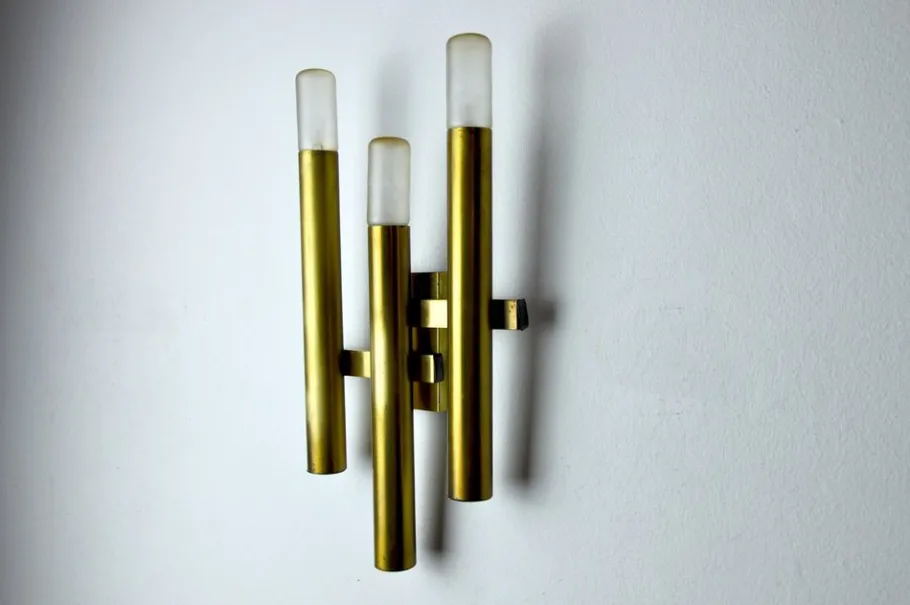 Clearance Pamono Sconce by Gaetano Sciolari for Boulanger, 1990s