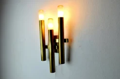 Clearance Pamono Sconce by Gaetano Sciolari for Boulanger, 1990s