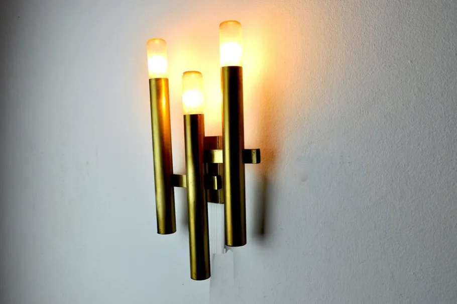 Clearance Pamono Sconce by Gaetano Sciolari for Boulanger, 1990s