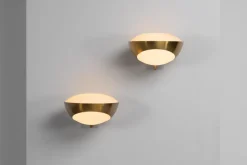 Hot Pamono Sconces attributed to Max Ingrand for Fontana Arte, Italy, 1963, Set of 2