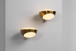 Hot Pamono Sconces attributed to Max Ingrand for Fontana Arte, Italy, 1963, Set of 2