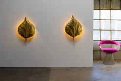 New Pamono Sconces by Tommaso Barbi for G&G Studio e Disegno, 1970s, Set of 2