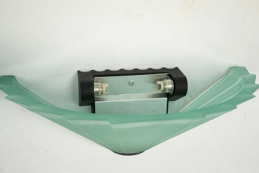 Best Pamono Sconces in Green Murano Glass from De Majo, Italy, 1980s, Set of 6