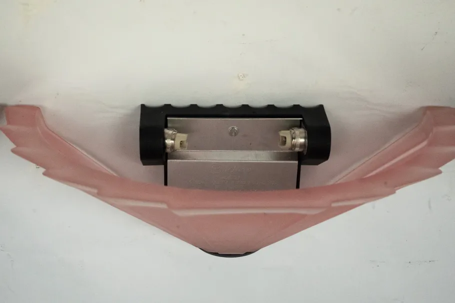 Clearance Pamono Sconces in Pink Murano Glass from De Majo, Italy, 1980s, Set of 7