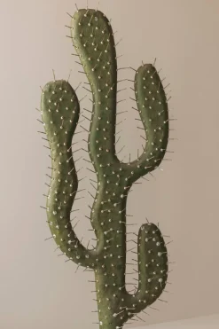Clearance Pamono Sculptural Cactus Floor Lamp in Travertine and Fiberglass, 1970s