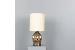 Best Pamono Sculptural Ceramic Lamp by Georges Pelletier, France, 1970s