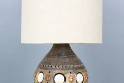 Best Pamono Sculptural Ceramic Lamp by Georges Pelletier, France, 1970s