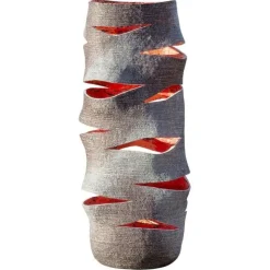 Outlet Pamono Sculptural High Lantern Vase by Donatas Zukauskas