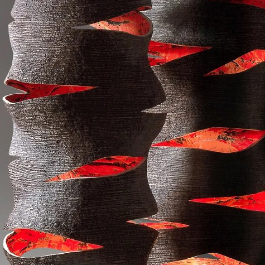 Outlet Pamono Sculptural High Lantern Vase by Donatas Zukauskas