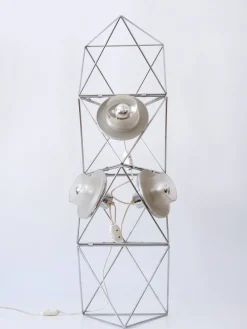 Hot Pamono Sculptural Poliedra Floor Lamp by Felice Ragazzo for Guzzini, Italy, 1970s