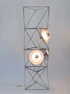 Hot Pamono Sculptural Poliedra Floor Lamp by Felice Ragazzo for Guzzini, Italy, 1970s