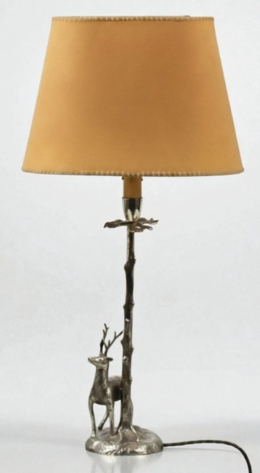 Best Pamono Sculptural Silver-Plated Deer Table Lamp from Valenti Luce, Spain, 1968