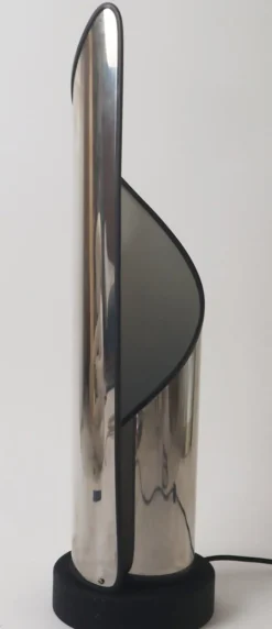 Best Pamono Sculptural Stainless Steel Floor Lamp from Stilnovo, 1970s