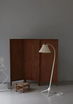 Hot Pamono Sculptural Tripod Bridge Floor Lamp attributed to Severin Hansen, Denmark, 1950s