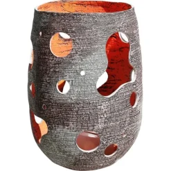 Hot Pamono Sculptural Wide Lantern Vase by Donatas Zukauskas