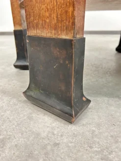 Pamono Secession Hexagonal Six-Legged Table Lined with Brass by Adolf Loos, 1890s