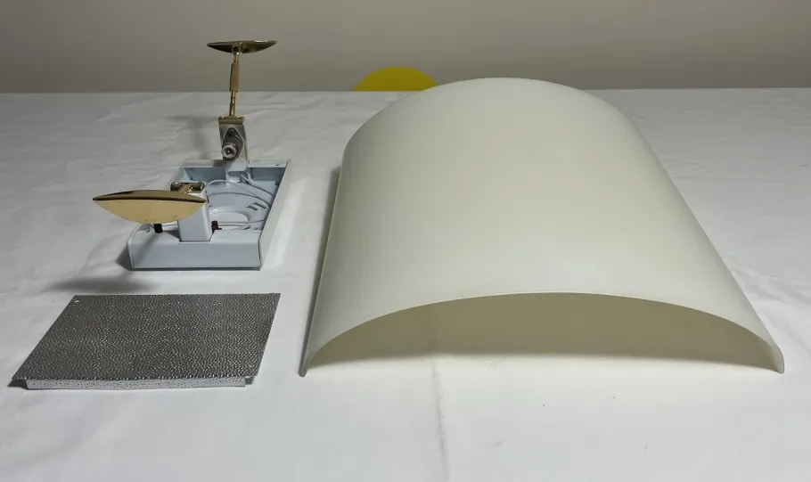 New Pamono Selis PP35 Wall Lamps by Massari and Toso for Leucos, Italy, 1980s