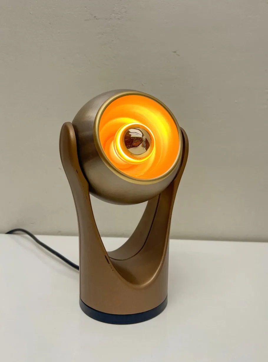 Discount Pamono Sensorette Eyeball Table Lamp with Tip-Touch from Insta, 1970s