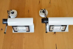 Hot Pamono Series DIM Wall Sconces by Vico Magistretti for Oluce, 1970s, Set of 2