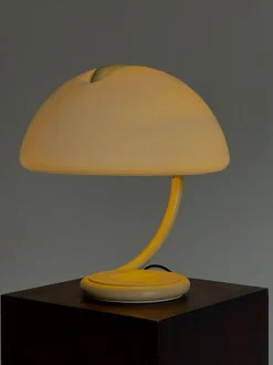 Pamono Serpente 599 Table Lamp by Elio Martinelli for Martinelli Luce, 1970s