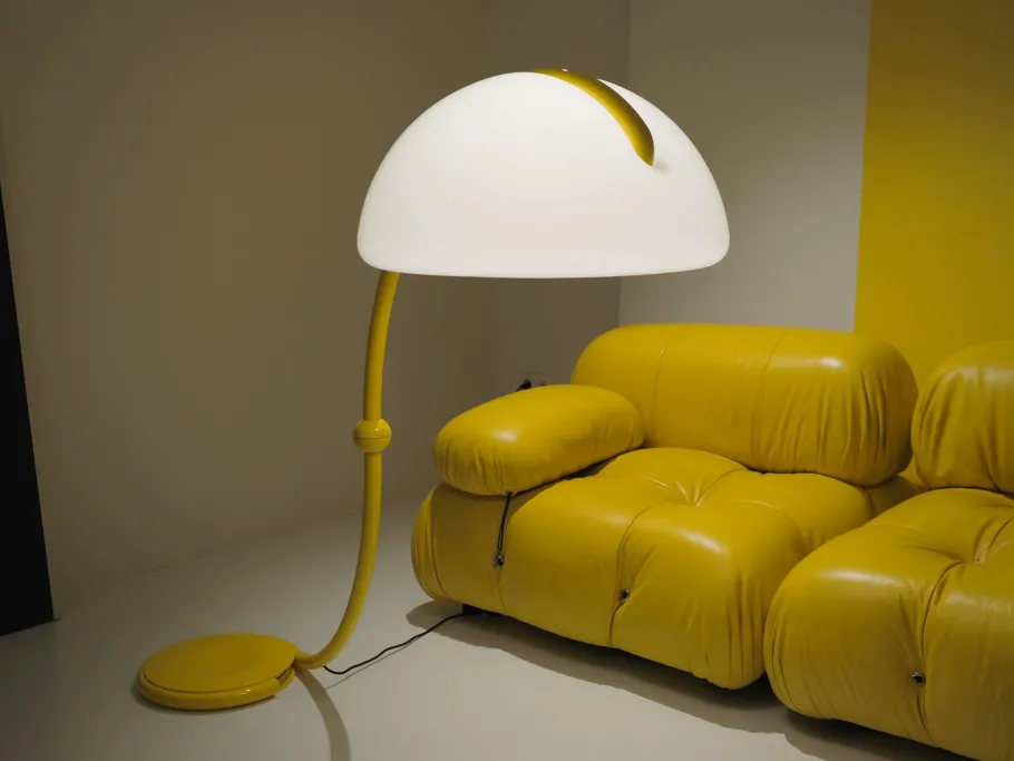 Outlet Pamono Serpente Floor Lamp by Elio Martinelli for Martinelli Luce, Italy, 1960s