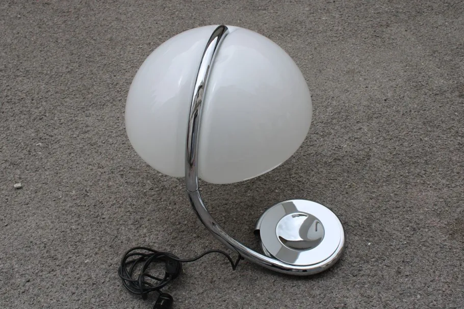 Best Pamono Serpente Table Lamp by Elio Martinelli for Martinelli Luce, 1970s