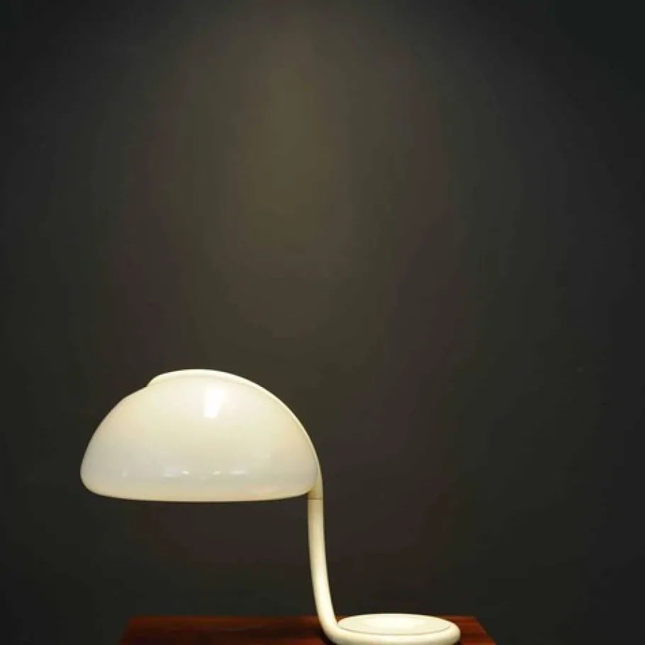 New Pamono Serpente Table Lamp by Elio Martinelli Luce, 1960s