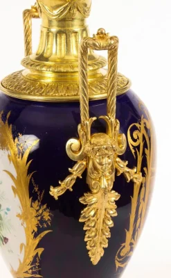 Sale Pamono Sevres Porcelain & Ormolu Table Lamp, 19th Century