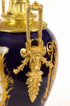 Sale Pamono Sevres Porcelain & Ormolu Table Lamp, 19th Century