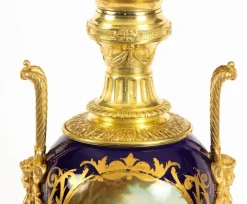 Sale Pamono Sevres Porcelain & Ormolu Table Lamp, 19th Century