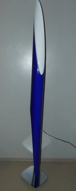 Hot Pamono Shakti Floor Lamp in Acrylic Glass and Polished Steel by Marzio Rusconi Clerici for Kundalini, Italy, 2000s