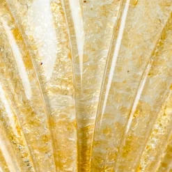 Discount Pamono Shell Wall Lights in Murano Glass by Barovier and Toso, 1969, Set of 2