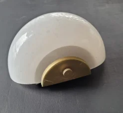 Discount Pamono Shell-Shaped Wall Lights in Refined Murano Glass, 1960s, Set of 2